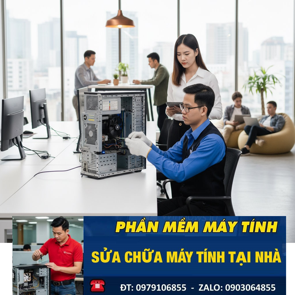 sửa máy tính tại nhà Quận 8